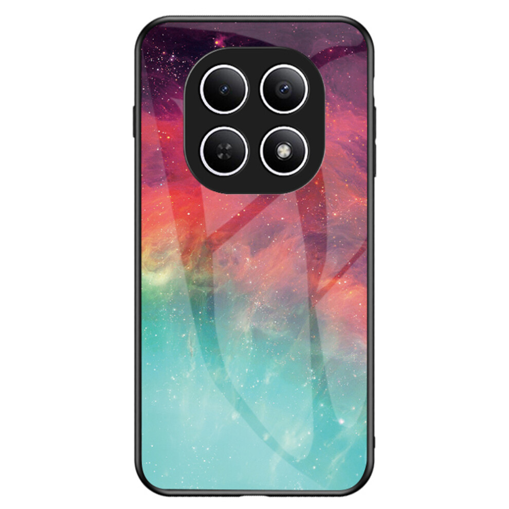 (Color Starry Sky) Phone Case For Xiaomi Poco M8 5G / Redmi Note 15 5G (Global) Starry Sky Pattern Tempered Glass Phone Cover 6914298777565