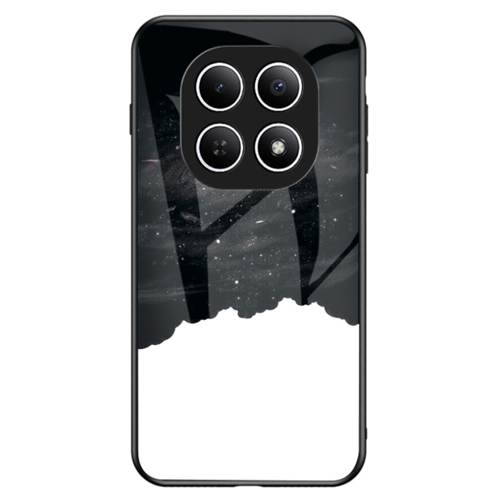 (Cosmic Starry Sky) Phone Case For Xiaomi Poco M8 5G / Redmi Note 15 5G (Global) Starry Sky Pattern Tempered Glass Phone Cover 6914292131998