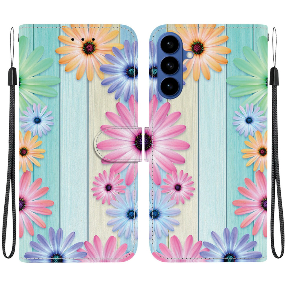 (Sunflower) For Samsung Galaxy A57 5G Case Pattern Printing Leather Flip Wallet Phone Cover With Lanyard 6914294215696