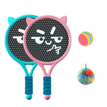 Leichte Badmintonschläger für Kinder,-blau rosa