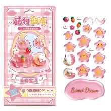 3D puffier stickervellen decoratieve sticker schattige-Type 4
