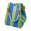 Mini-Stricktasche für Damen, gestreift, gehäkelt,-3 1