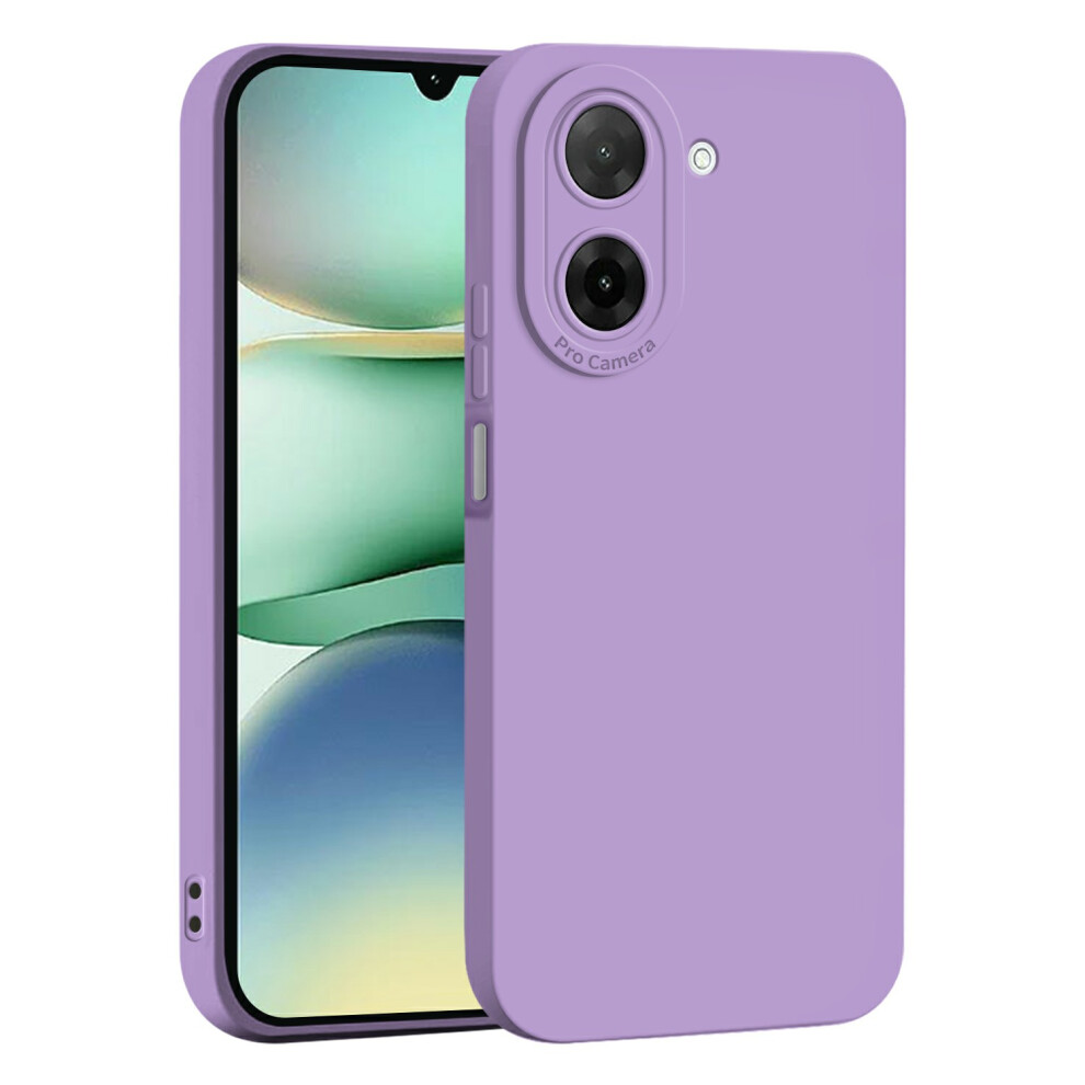 (Purple) For Xiaomi Redmi A5 4G (171.7Mm) Case Precise Camera Cutouts Soft Tpu Shockproof Phone Cover Purple 6914292024054