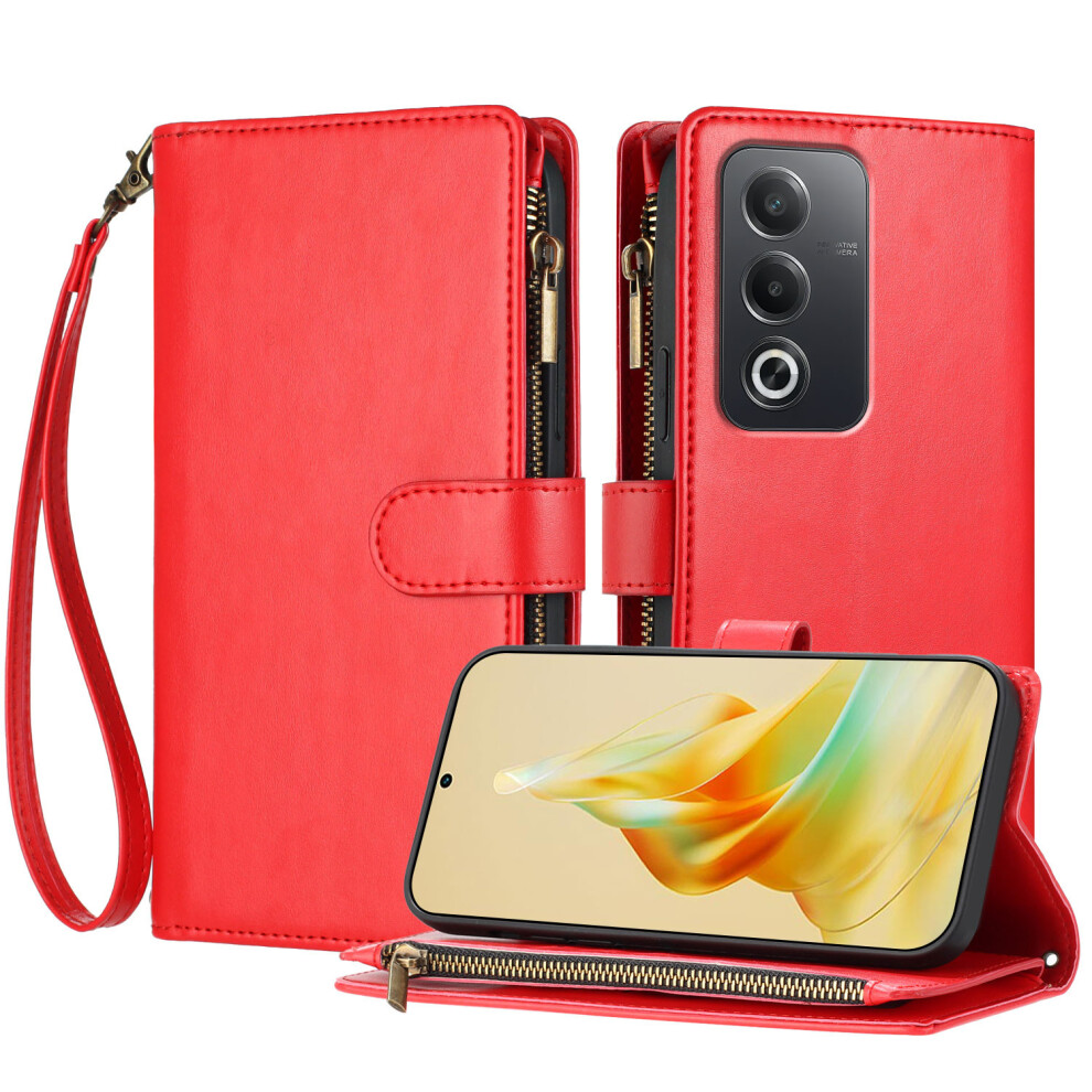 (Red) For Oppo A5 4G / Oppo A3 Pro (Global) 5G / Oppo A3 Pro (India) 5G / Oppo A80 5G / Oppo A6i / Oppo K12x 5G (Global) / Opp Red 6914297669892