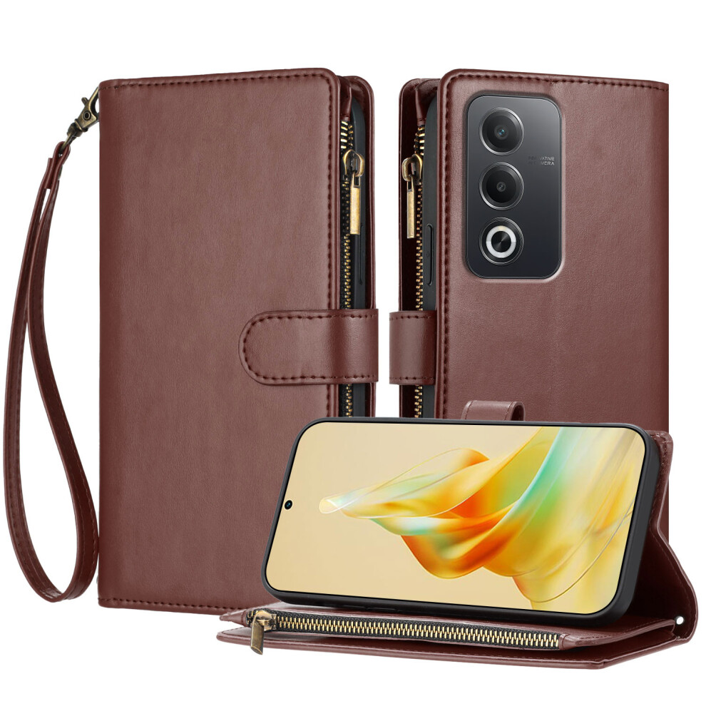 (Brown) For Oppo A5 4G / Oppo A3 Pro (Global) 5G / Oppo A3 Pro (India) 5G / Oppo A80 5G / Oppo A6i / Oppo K12x 5G (Global) / Opp Brown 6914293107909