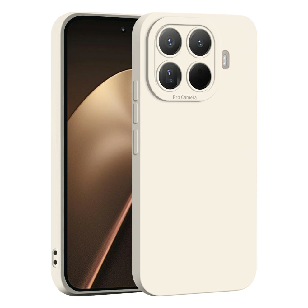 (White) For Xiaomi 15T Pro Case Precise Camera Cutouts Soft Tpu Shockproof Phone Cover White 6914293301864