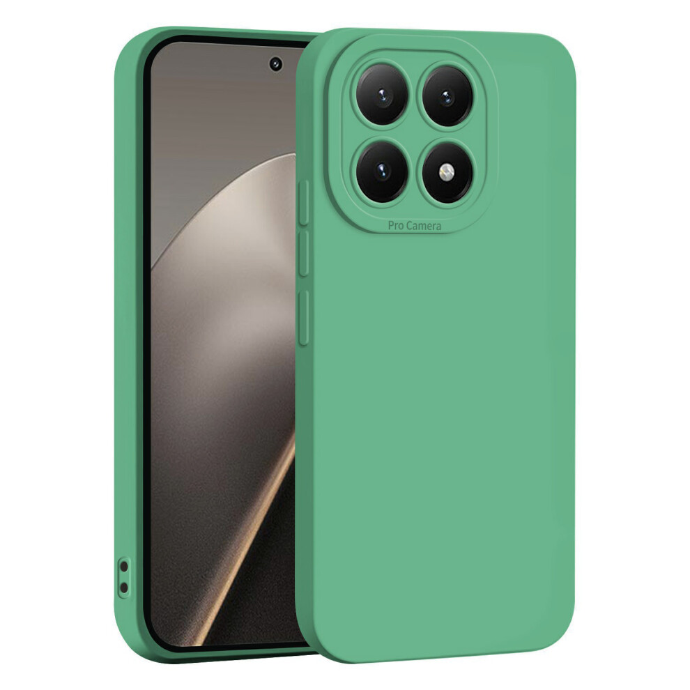 (Green) For Xiaomi 15T Case Precise Camera Cutouts Soft Tpu Shockproof Phone Cover Green 6914299322689