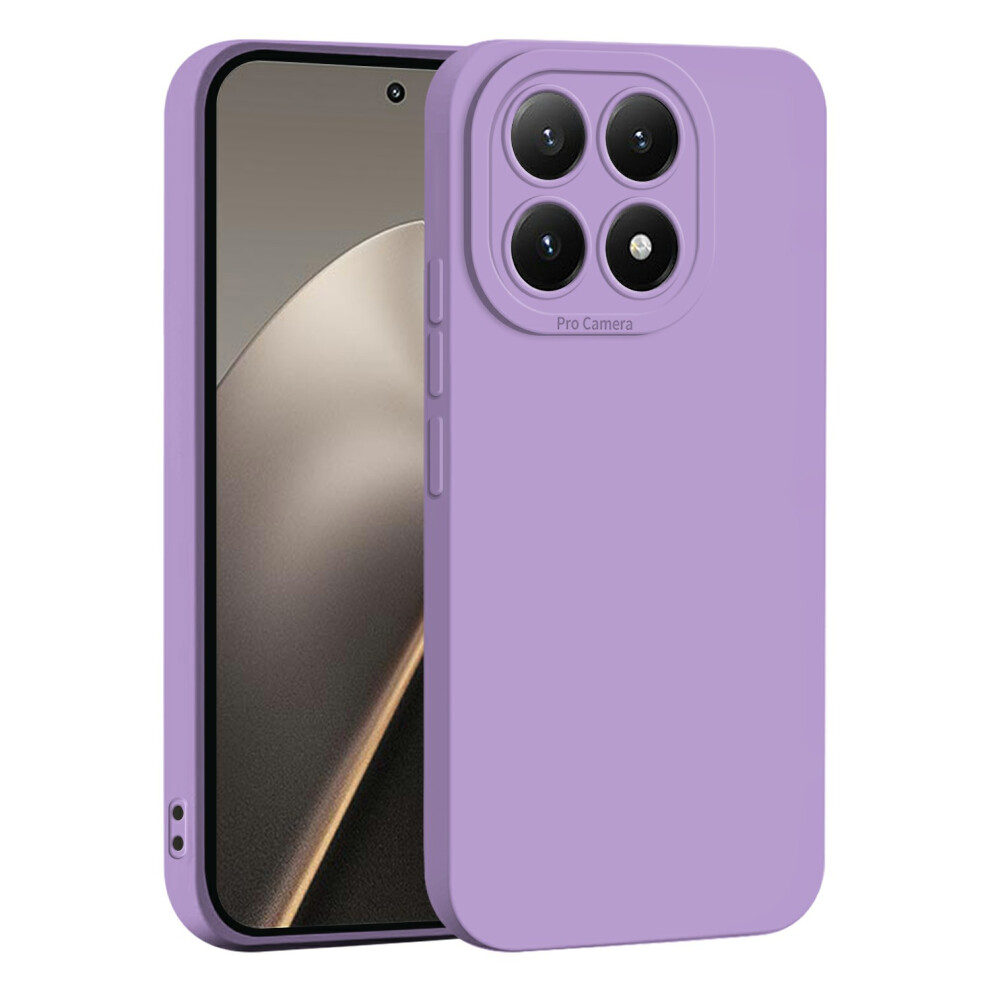 (Purple) For Xiaomi 15T Case Precise Camera Cutouts Soft Tpu Shockproof Phone Cover Purple 6914296451139