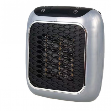 Stufa elettrica portatile in ceramica 800 W con telecomando, timer, display LED e 2 livelli di calore