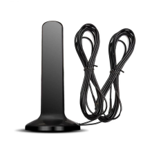Antenna 4G 5G 600-6000 MHz 12 dBi ad alto guadagno omnidirezionale con base magnetica per CPE TS9, nera compatta e resis