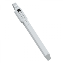 Strumento a Fiato Elettronico Portatile con 10 Timbri, Saxofono e Flauto, Altoparlante Integrato, Bianco