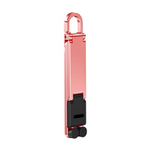 Universeller Schlüsselanhänger-Handyhalter aus Aluminium,-Rosa
