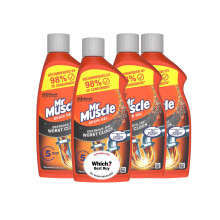 Mr Muscle Drain Unblocker (4 x 500ml), Sink and Drain Cleaner, Fast