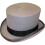 (M, Grey) Hand Made Wool Top Hat Satin Lined Small To Xxl- 1