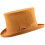 (M, Mustard) Hand Made Wool Top Hat Satin Lined Small To Xxl- 1