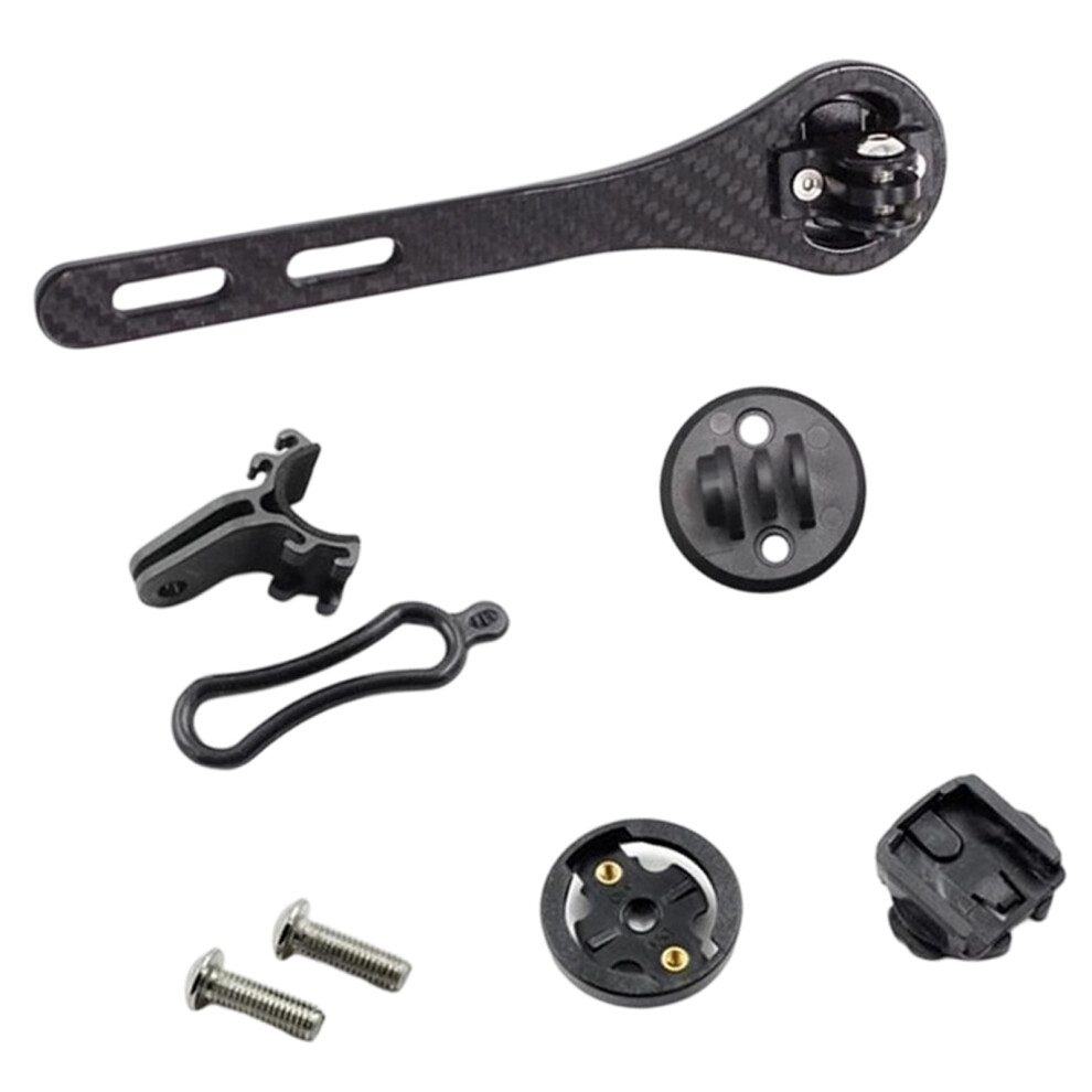 Quickly Release Carbon Fiber Cycling Computer Mount Bicycles-2 Light 7751001518157