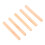 50pcs Solid Wood Dowel Rods M6 14