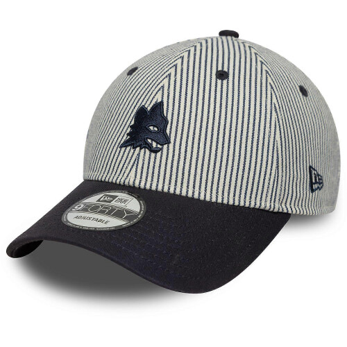 New Era 9Forty Strapback Cap - PINSTRIPE AS Rom invory beige