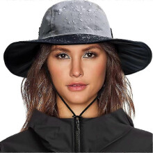 Womens Winter Waterproof Bucket Hat Warm Fleece Lined Rain Hat UPF50+ Mens Outdoor Adventure Research Hiking Safari Cap