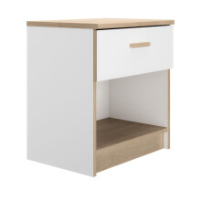 (Finish[Furniture ], Style[Furniture]) Bedside table with 1 drawer, H52 cm, Tulle