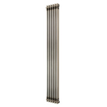 Radiador Vertical 1800x290 mm 2 Columnas Acero Metal Crudo 1071W