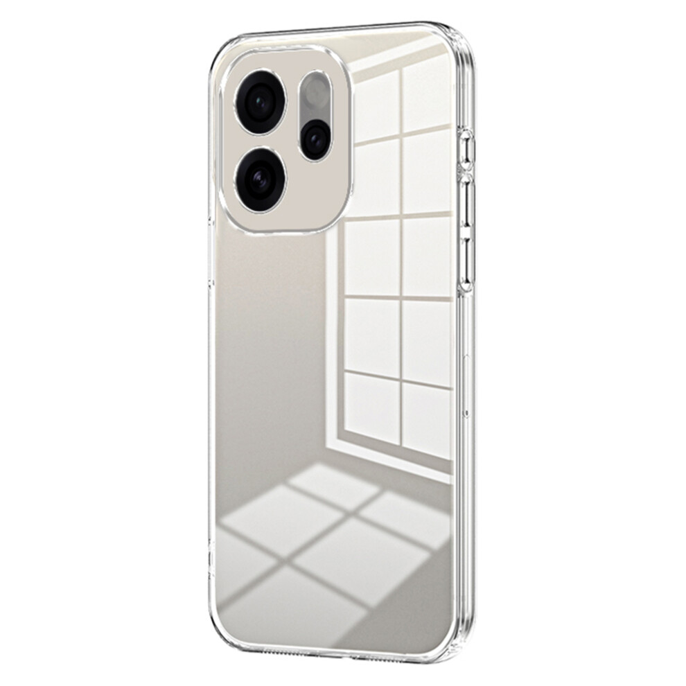 (Transparent) Phone Case For Oppo Reno15 Pro 5G (Global) / Reno15 5G (China) Electroplating Frame Soft Tpu Phone Cover 6914291462628