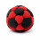 Multicolor Football Stuffed Punching Bag Creative-black red 1