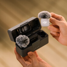 DJI Mic Mini 2 (2 Adó + 1 Vevő + Töltőtok) Fekete