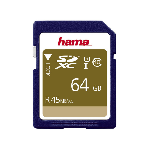 Hama Hama 64GB SDXC Memory Card Class 10 UHS-I