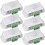 6 Pack 12V 24V PIR Sensor LED Motion Sensor Motion Detector Light  Body Infrared Sensing Motion Timing function 1