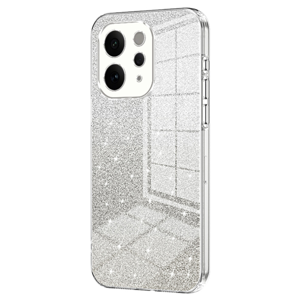 (Transparent) For Vivo S50 5G Case Electroplating Gradient Glitter Tpu Phone Cover 6914292661952