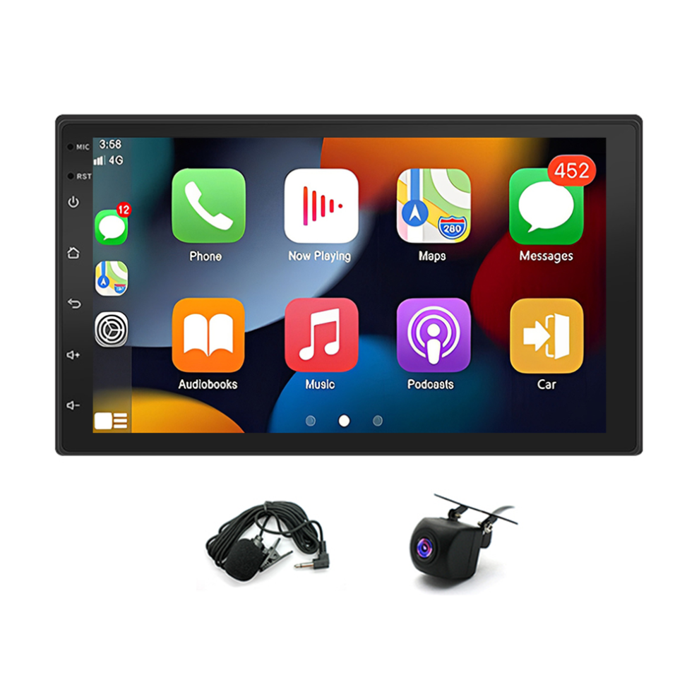 7" 2+32G Car Stereo Gps For Nissan Qashqai 2007-2011 With Carplay Android Auto Swc + Ahd Camera 7455589366154