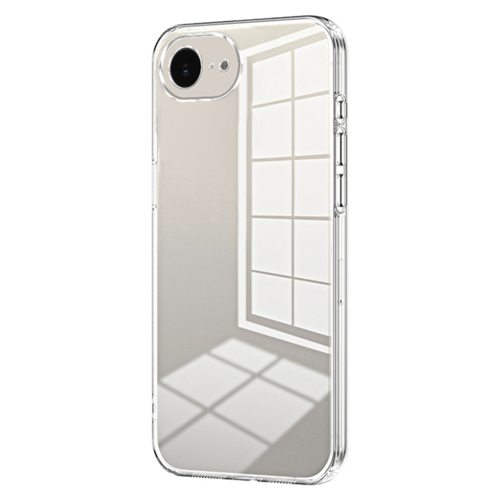 (Transparent) For Iphone 17E / 16E Case Electroplating Frame Soft Tpu Phone Cover 6914292752995