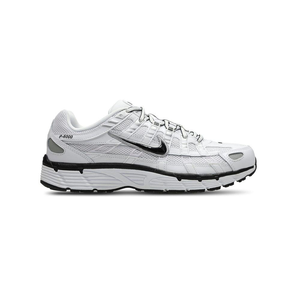 Nike P-6000 Wht Blk Silver Uk 6