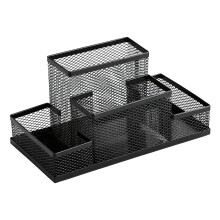 Penorganizer met meerdere compartimenten Metalen-Vier roosters