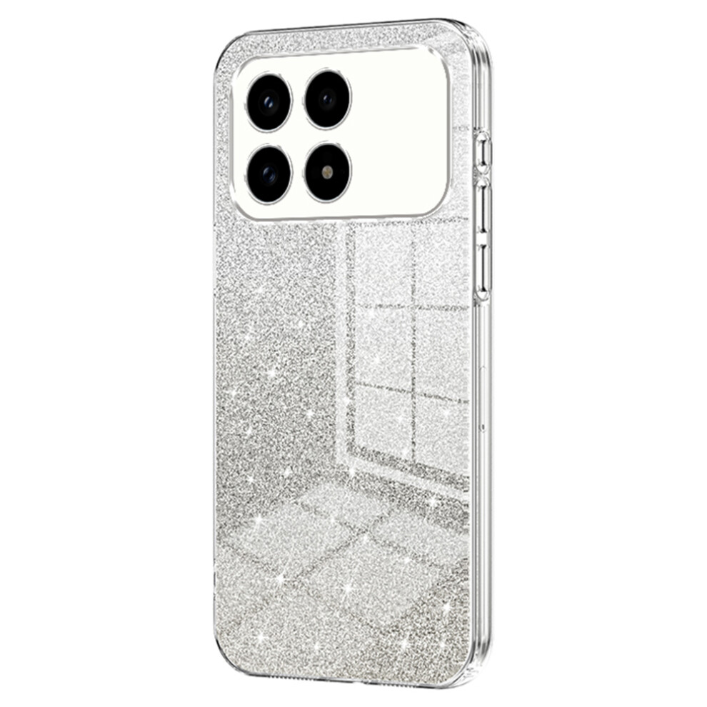 (Transparent) Phone Case For Xiaomi Poco F8 Pro / Redmi K90 5G Electroplating Gradient Glitter Tpu Phone Cover 6914297997810