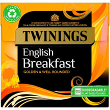 Twinings English Breakfast 80 Plant-Based Tea Bags