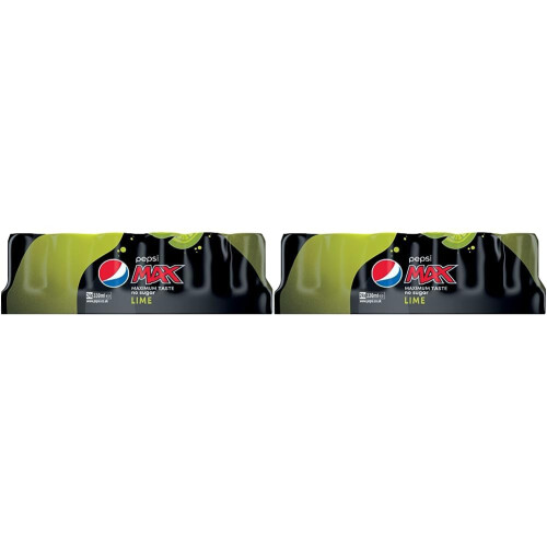 Pepsi Pepsi Max Lime 24 x 330ml Can (Pack of