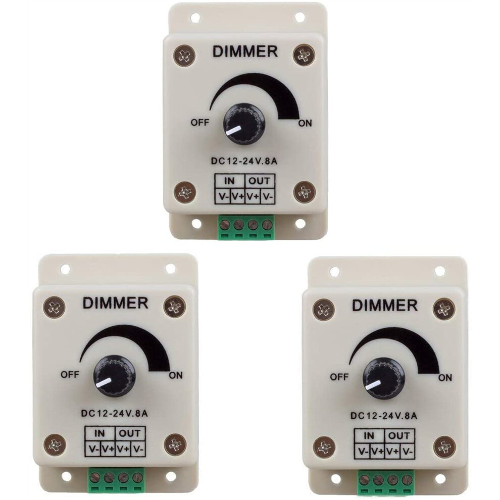 PWM Dimming Controller 8A 3 Pack