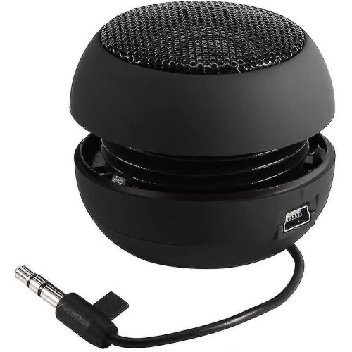 Low voltage mini speaker with 3.5mm audio cable
