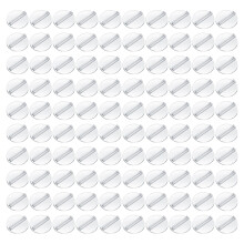 Support de porte-cartes de visite, 100 pièces, Bases-Clair