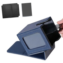 Mallette de rangement élégante en cuir PU mettant en-Bleu marine
