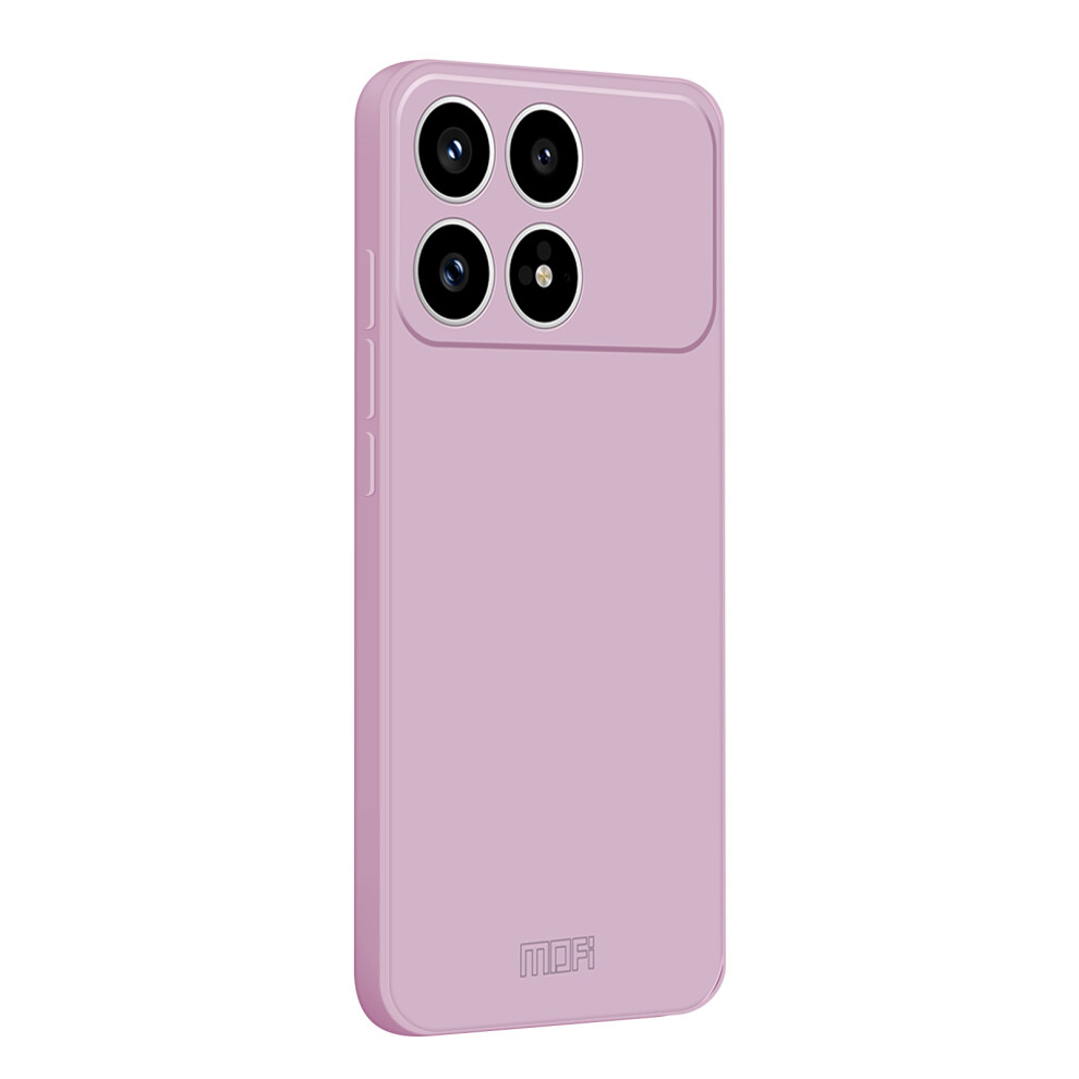 (Purple) Mofi For Xiaomi Poco F8 Pro / Xiaomi Redmi K90 5G Case Skin Touch Soft Tpu Protective Phone Cover Purple 6914295123563