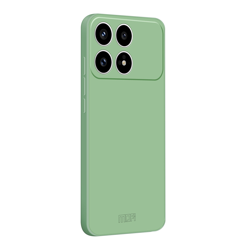 (Matcha ) Mofi For Xiaomi Poco F8 Pro / Xiaomi Redmi K90 5G Case Skin Touch Soft Tpu Protective Phone Cover Green 6914290191253