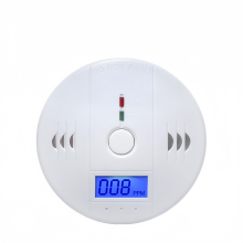 Detetor combinado de fumo e monóxido de carbono para segurança doméstica, compacto e fiável