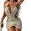Ensemble Tankini 2 pièces avec ceinture à fleurs et-Blanc XL 1