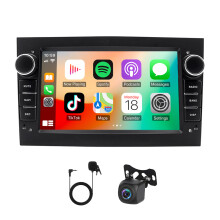 7" 2+64G Car Stereo GPS for Opel Vauxhall Astra 2004-2009 with Carplay Android Auto SWC + AHD Camera