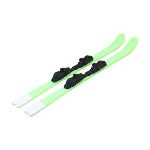 Mini Skis modèle pour bricolage maisons de poupée scène-Vert
