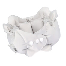 Innovative Two Function Travel neck rest With-light gray