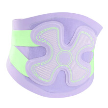 Unisex Compressions Lumbar Belt Suitable for Heavy-Purple os
